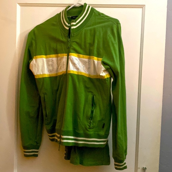BCBG sport women’s jogging outfit jacket and pants vintage - Picture 1 of 11